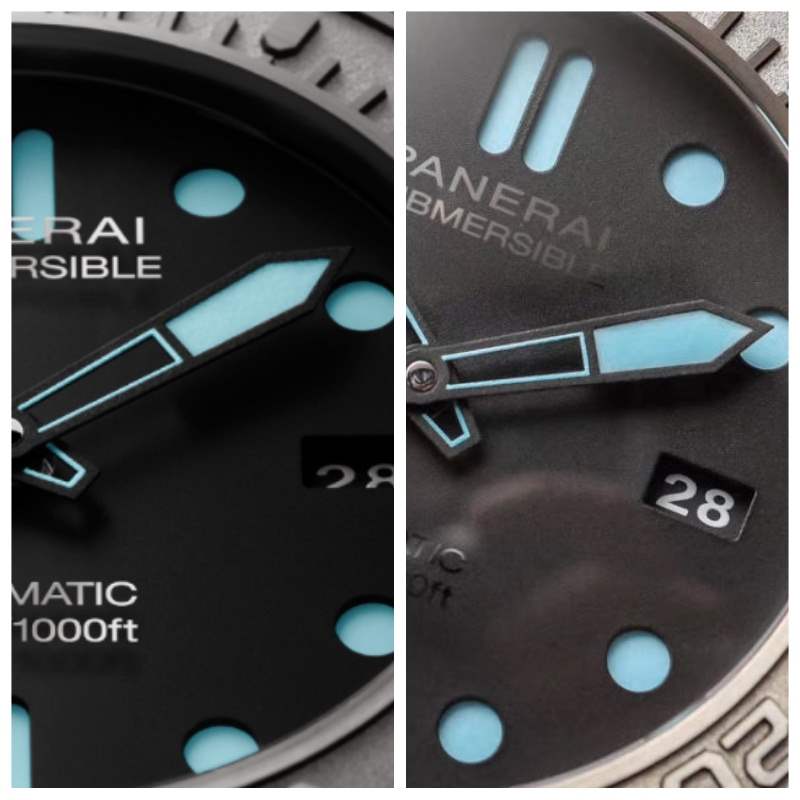 VS廠復(fù)刻沛納海985腕表做工評測,鈦金屬沛納海985vs廠-復(fù)刻表