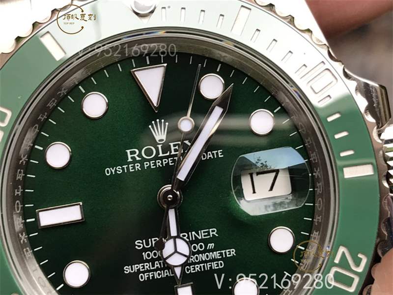 AR廠復刻v3版勞力士綠水鬼實拍做工怎么樣-復刻表