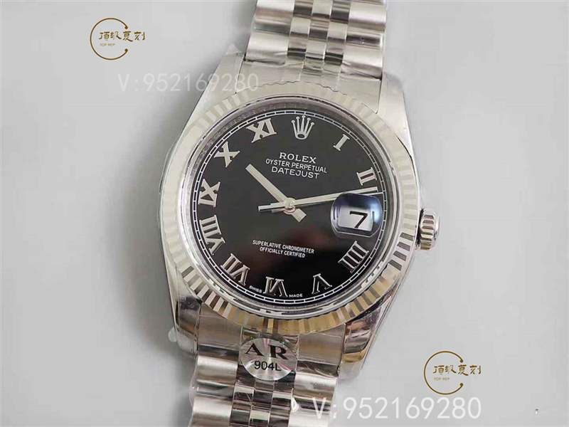 AR廠勞力士v3版日志36mm羅馬數字盤質量如何,對比正品怎么樣-復刻表