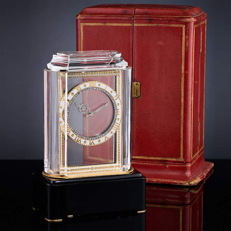 CARTIER首個神秘鐘「Model A」 百年懸浮指針創(chuàng)歷史先河-復(fù)刻表