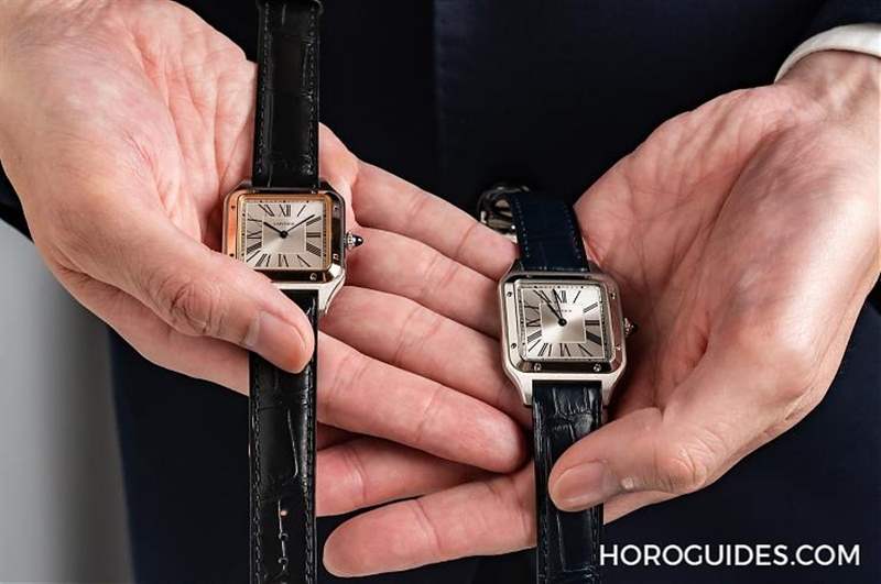 放大經典原味｜搭載機械機芯的Cartier Santos-Dumont XL-復刻表