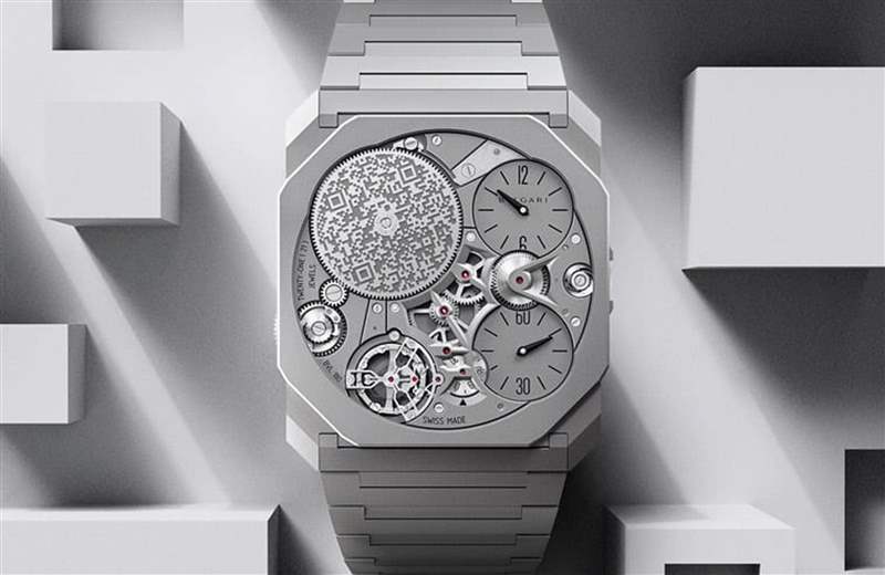 BVLGARI寶格麗8次打破最薄機械表紀錄新手表僅2張信用卡厚限量10只-復刻表