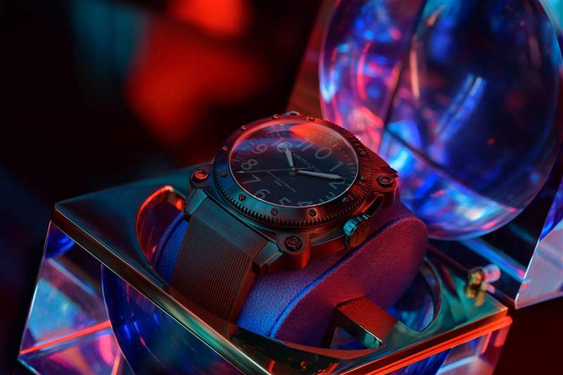 漢米爾頓x《信條》電影聯名深潛鈦金限量888枚腕表-復刻表