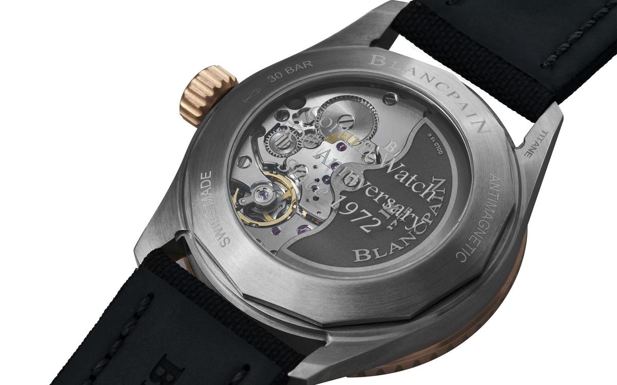 BLANCPAIN五十噚深潛器腕表全面改款，罕見半金限量版現身！-復刻表