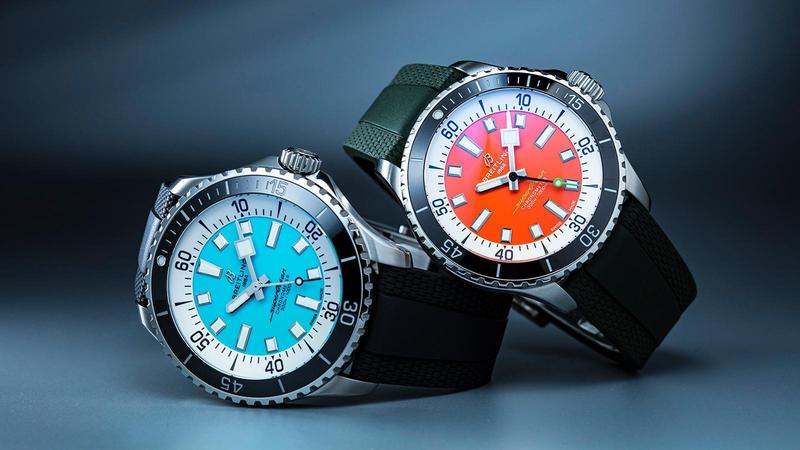 優雅接棒的細膩布局！百年靈Superocean尺寸齊全的繽紛新作-復刻表
