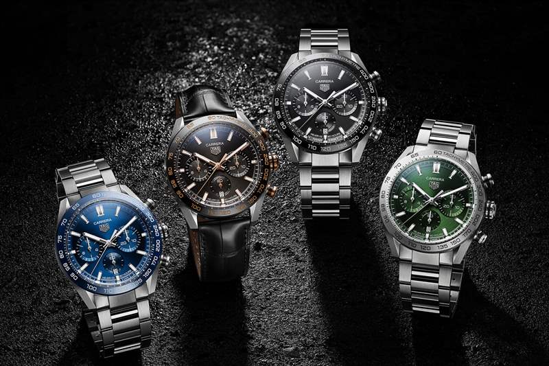 泰格豪雅卡萊拉系列CBN2A系列運動時計腕表-復刻表