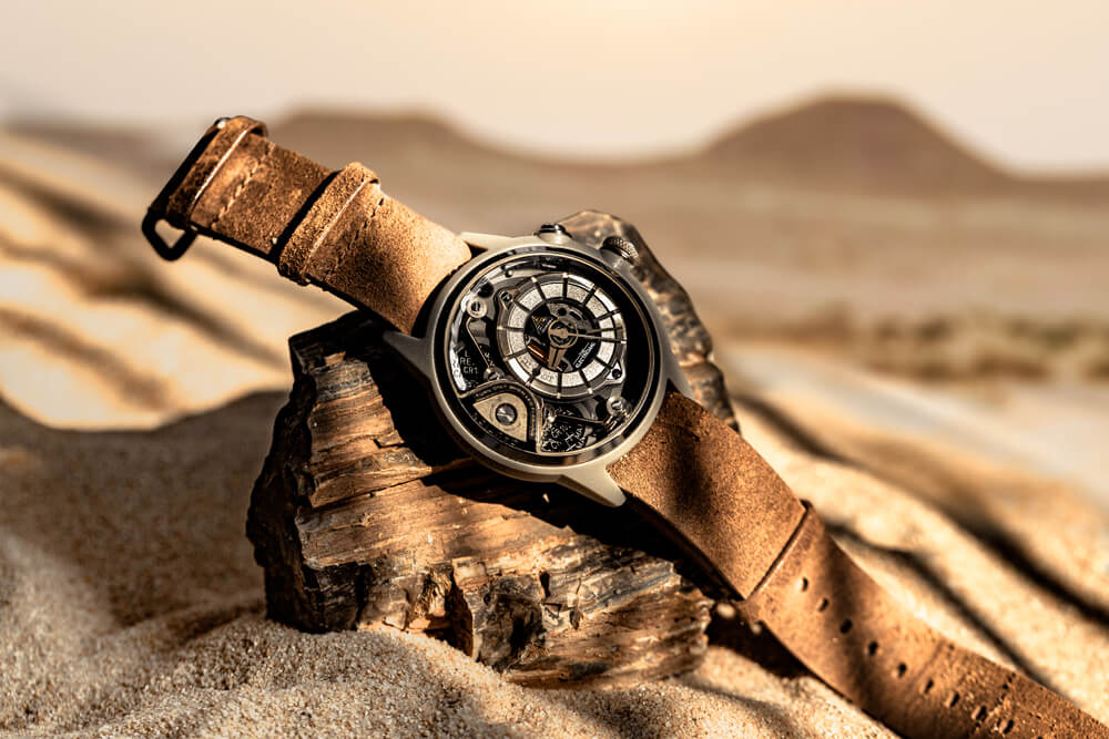 電力人Electricianz DeZert復古小眾瑞士多功能機械表-復刻表