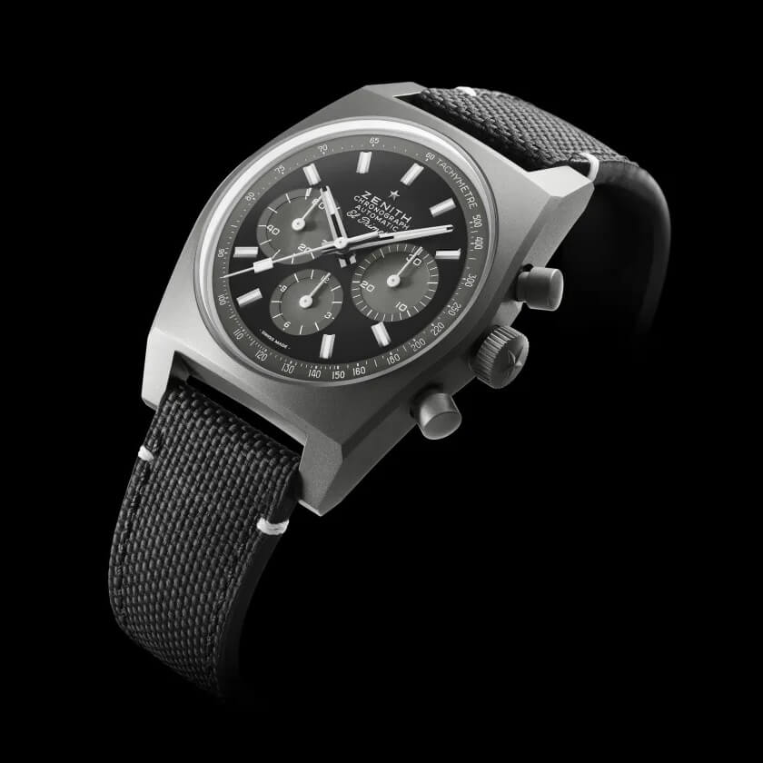 真力時(shí)Chronomaster Revival “暗影”手表-復(fù)刻表