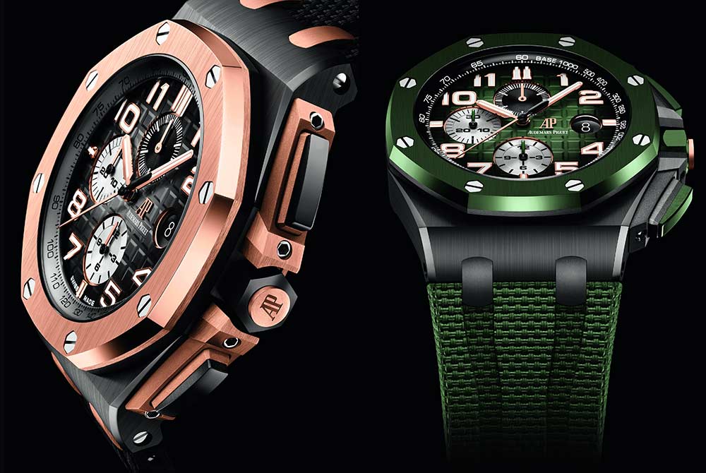 愛彼ap皇家橡樹離岸煙熏表盤，男士們的顏色-復刻表