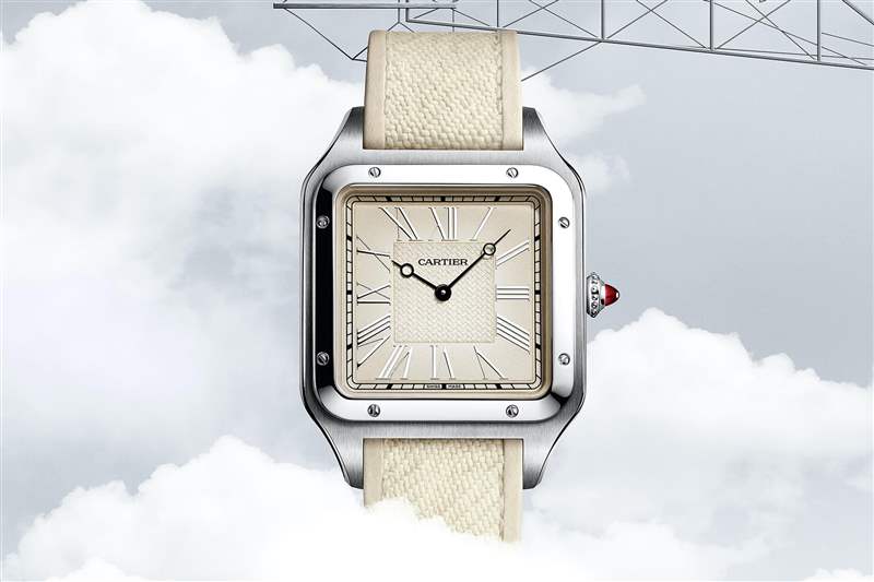 卡地亞桑托斯Santos-Dumont限量版手表WGSA0034-復(fù)刻表