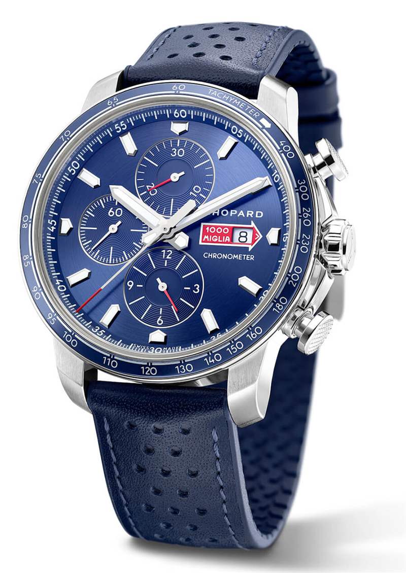 2020肖邦六針GTS Azzurro Power Control 和 Chrono-復刻表