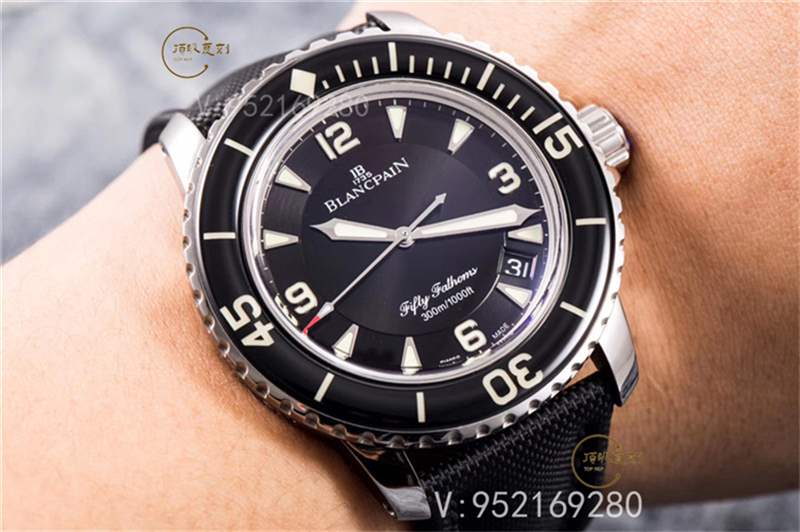 ZF廠寶珀五十噚5015復(fù)刻表評(píng)測(cè),ZF廠五十噚做工值得入手嗎-復(fù)刻表