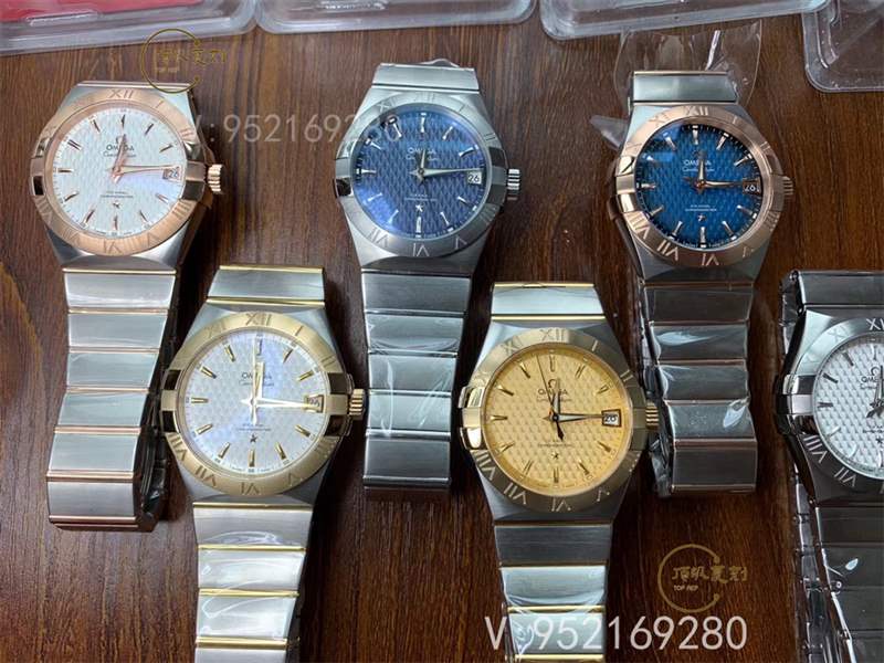 VS廠歐米茄星座38mm男士機械復(fù)刻表都有什么款式-復(fù)刻表