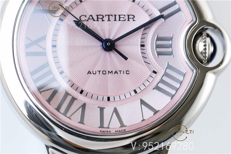 V6廠粉氣球-V6廠卡地亞33mm藍氣球粉盤W6920100做工怎么樣-復刻表