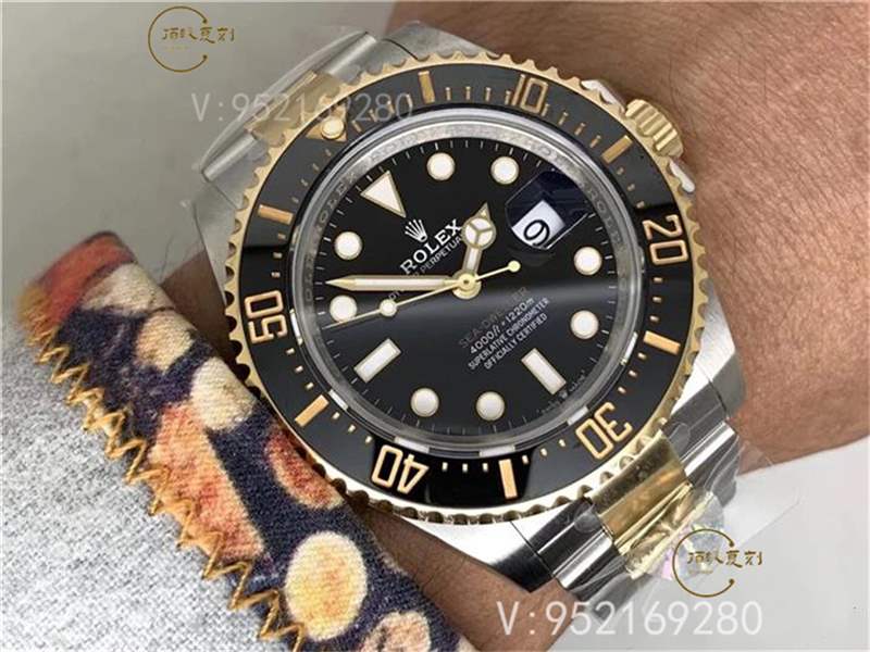AR廠勞力士間金單黃鬼王海使型復刻表126603做工怎么樣-復刻表