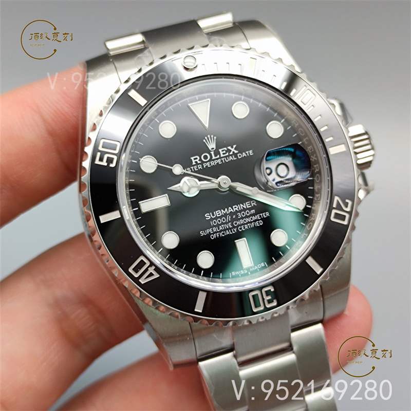 VS廠勞力士3135機(jī)芯黑水鬼116610復(fù)刻表做工怎么樣-復(fù)刻表