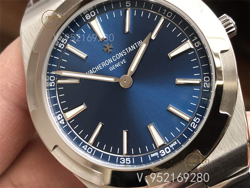 XF廠VC江詩丹頓縱橫四海2000V海外超薄復(fù)刻表騷藍盤做工怎么樣-復(fù)刻表