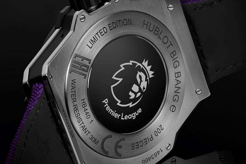 宇舶Big Bang E超級聯賽足球定制紫色腕表-復刻表