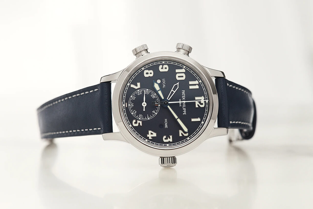 百達翡麗Calatrava飛行員旅行時間7234G-復刻表