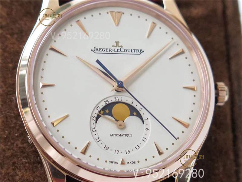 ZF廠積家月相-ZF廠積家玫瑰金月相1362520復(fù)刻表做工怎么樣-復(fù)刻表