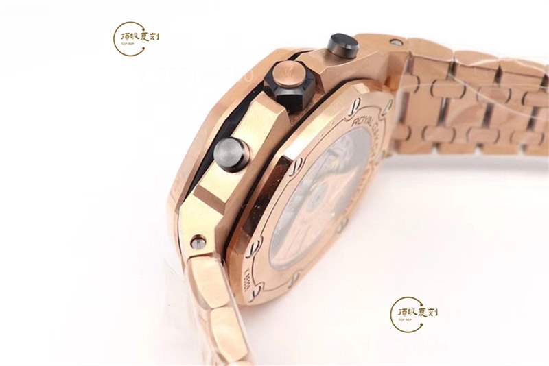 JF廠愛(ài)彼26470OR玫瑰金版皇家橡樹(shù)離岸型復(fù)刻表做工怎么樣-復(fù)刻表