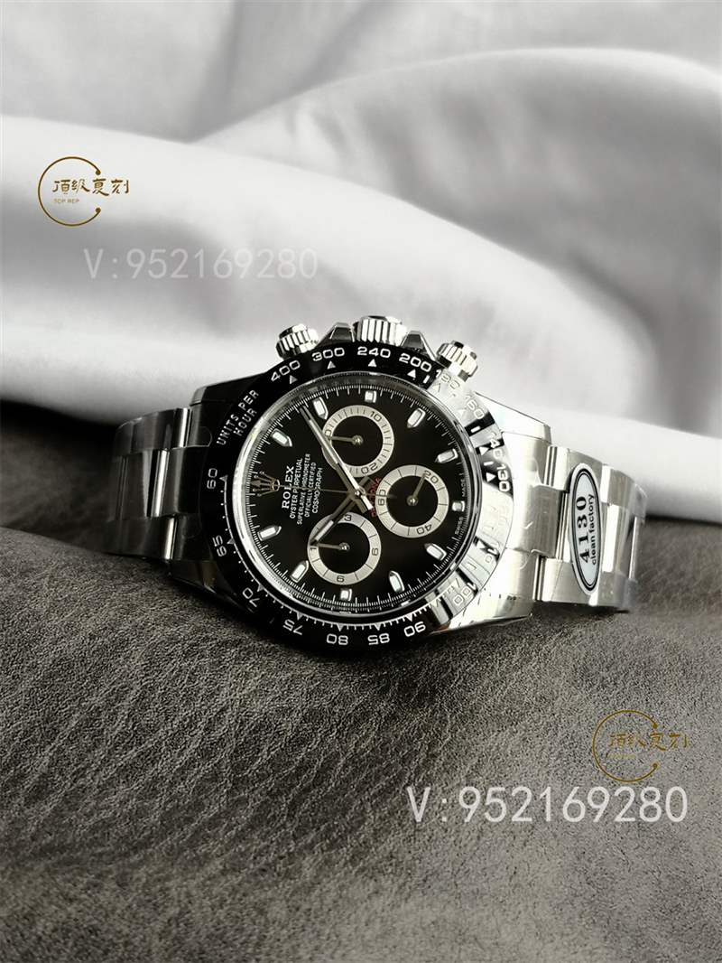 C廠(Clean廠)勞力士4130迪通拿黑鋼迪復(fù)刻表m116500ln做工怎么樣-復(fù)刻表