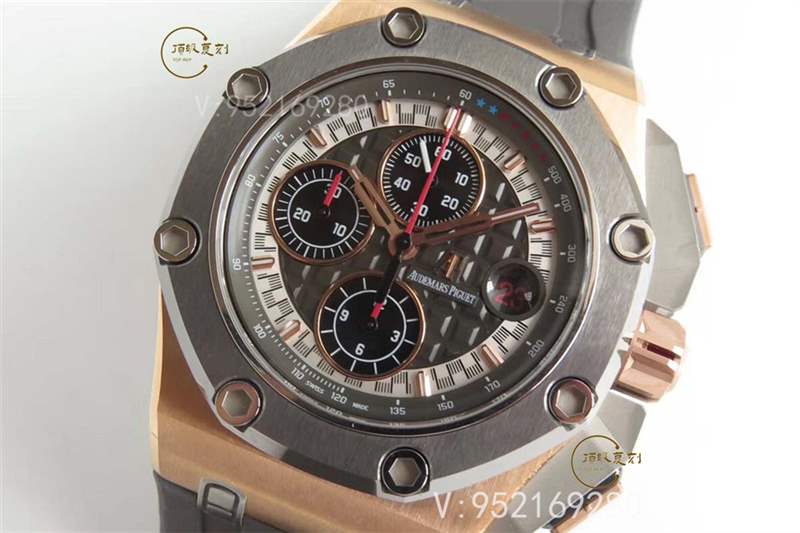 JF廠AP愛彼皇家橡樹離岸型計時復刻表舒馬赫V8升級版做工怎么樣-復刻表