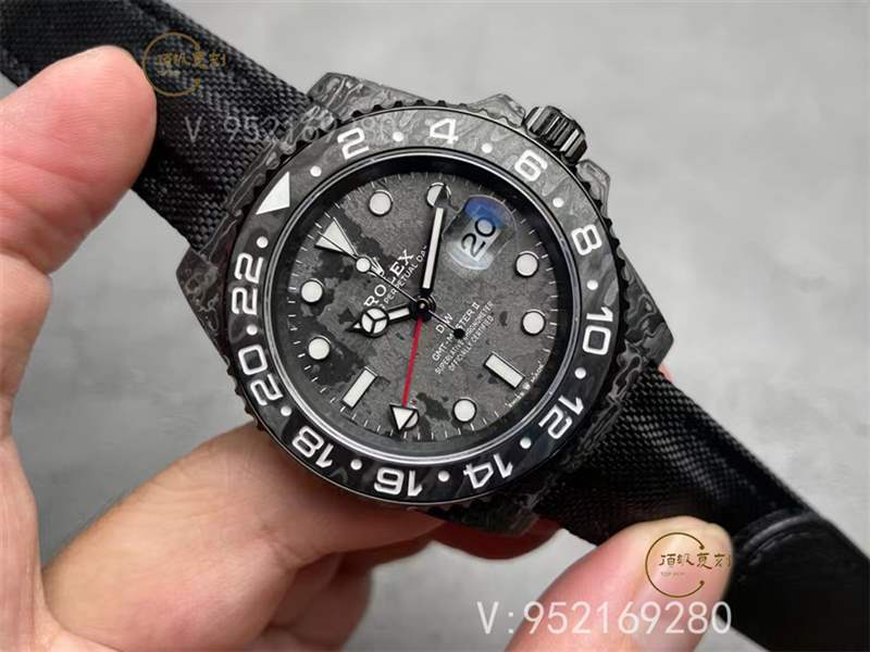 VS廠新品勞力士Ntpt格林尼治碳纖維復刻表3186機芯做工怎么樣-復刻表