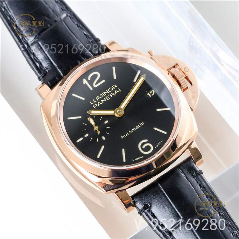 VS廠沛納海908-VS廠沛納海pam908復刻表38mm紅金做工怎么樣-復刻表