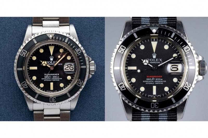 Ref.1680是首款加入日期顯示的Submariner,于1969年面世,腕表最出名就是有單紅(Single Red 價錢3萬起!2022年10款Rolex勞力士熱門古董舊裝勞力士表推介-復刻表