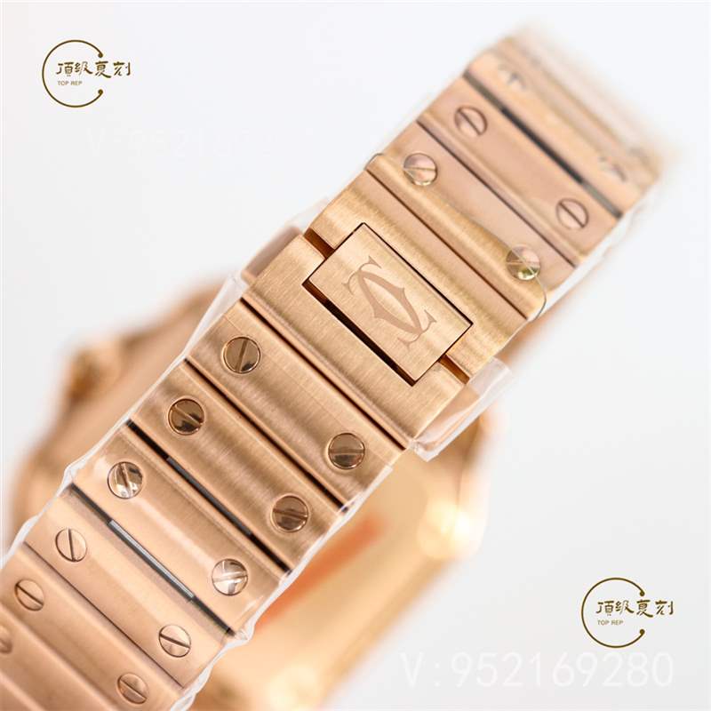 GF廠卡地亞35mm中號山度士復刻表新品做工評測-復刻表