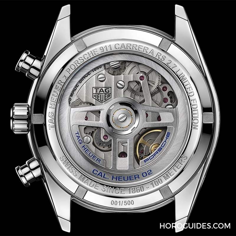 最速德國量產車問世50年，TAG Heuer推出Porsche 911 Carrera RS 2.7限量腕表傳神演繹-復刻表