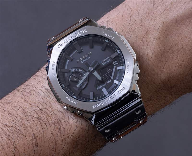 手表評論：卡西歐G-Shock GMB2100全金屬表鏈-復刻表