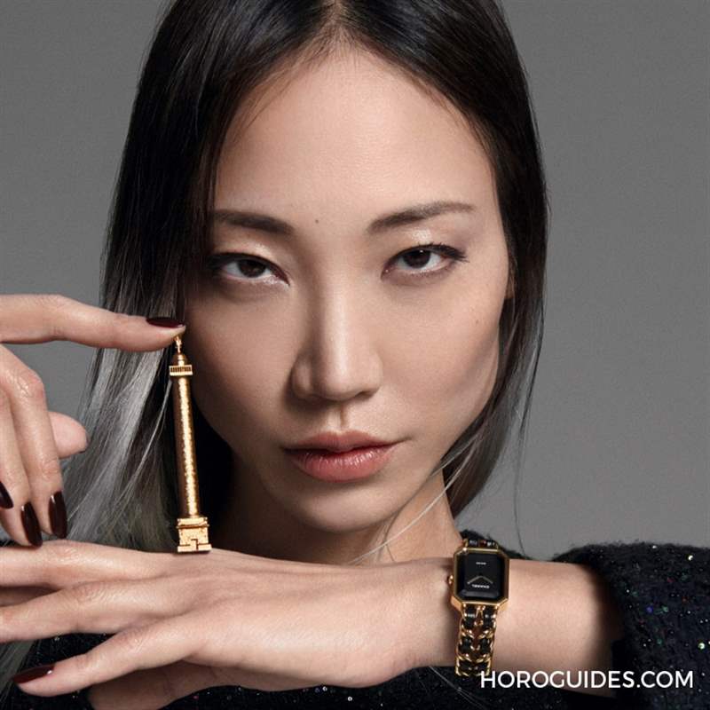 35年經(jīng)典CHANEL Première腕表升級(jí)再現(xiàn),超模樸秀珠同框揭幕-復(fù)刻表