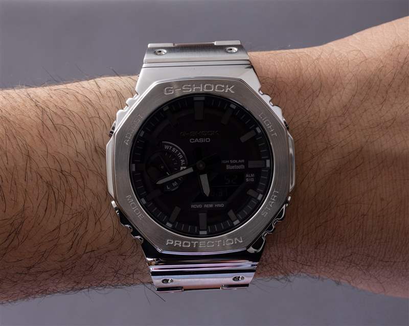 手表評論：卡西歐G-Shock GMB2100全金屬表鏈-復刻表