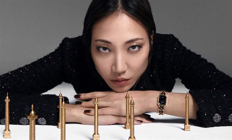 35年經(jīng)典CHANEL Première腕表升級(jí)再現(xiàn),超模樸秀珠同框揭幕-復(fù)刻表