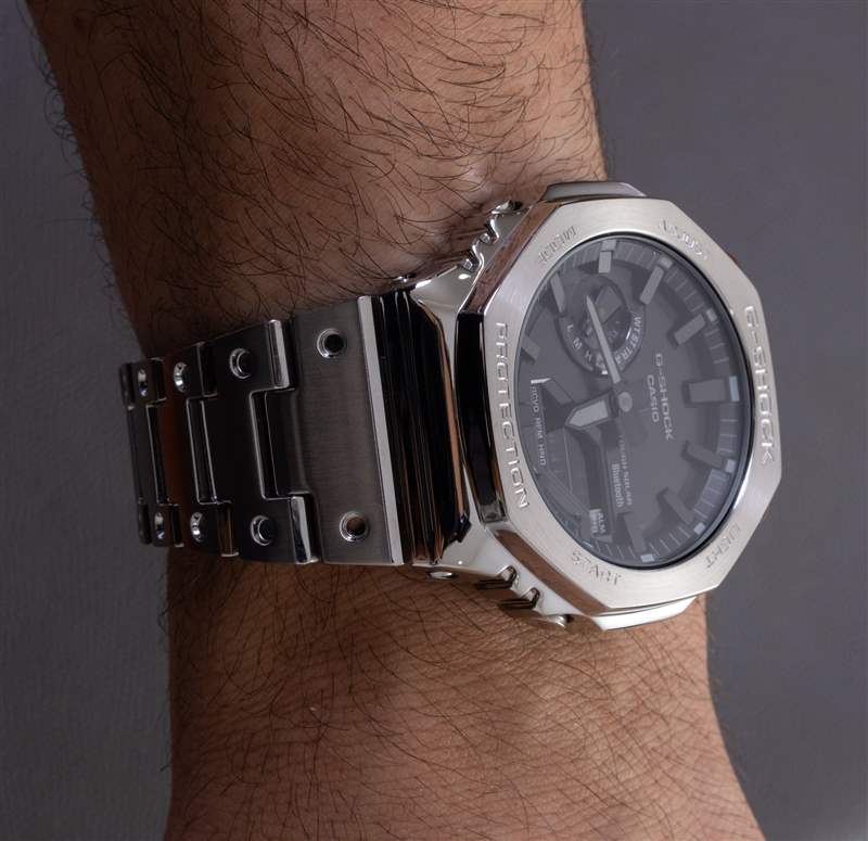 手表評論：卡西歐G-Shock GMB2100全金屬表鏈-復刻表