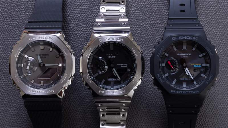 手表評論：卡西歐 G-Shock GMB2100 全金屬手鏈-復刻表