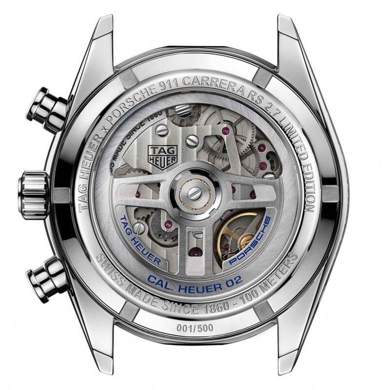 泰格豪雅卡萊拉 x 保時捷 RS 2.7