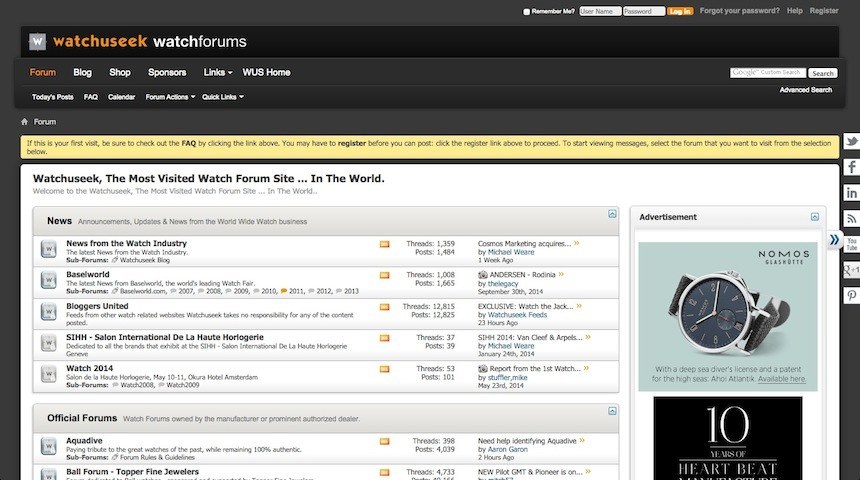 新管理層下的Watchuseek.com:創始人專訪-復刻表