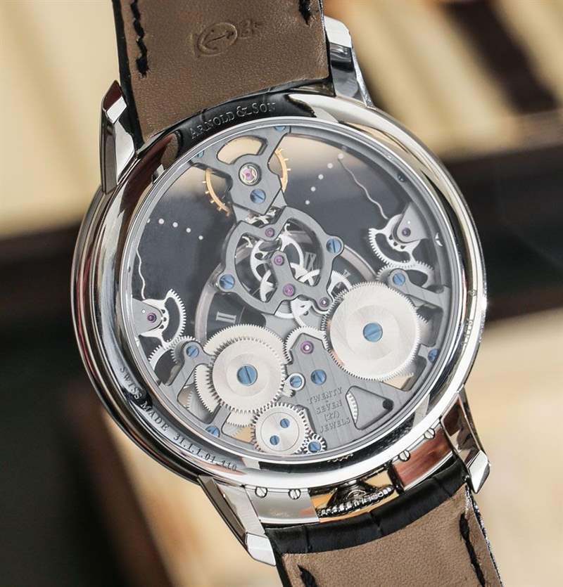 Arnold & Son Time Pyramid精鋼腕表動手實踐-復刻表