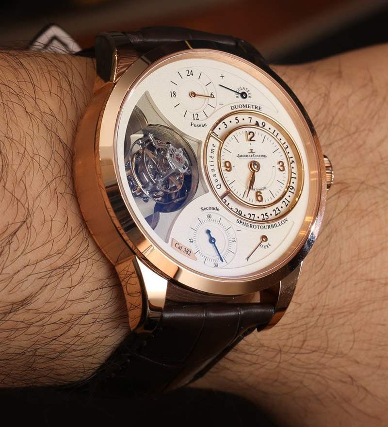積家Duometre Spherotourbillon腕表重溫-復(fù)刻表