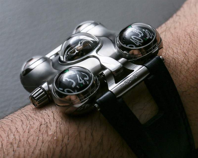 MB&F HM6太空海盜腕表上手亮相-復刻表