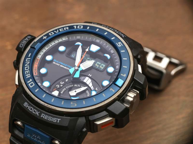 卡西歐G-Shock Master Of G Gulfmaster GWNQ1000-1A手表評論-復刻表