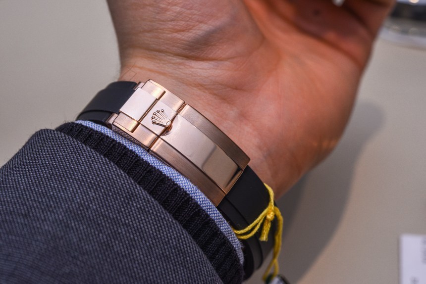 勞力士游艇名仕型116655和 268655永恒玫瑰金陶瓷腕表上手體驗-復刻表