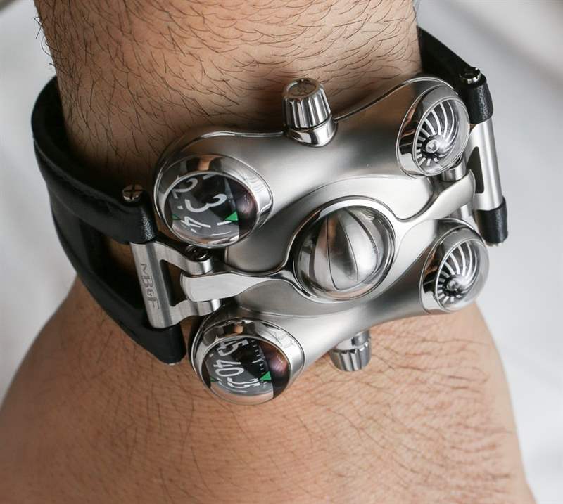 MB&F HM6太空海盜腕表上手亮相-復刻表