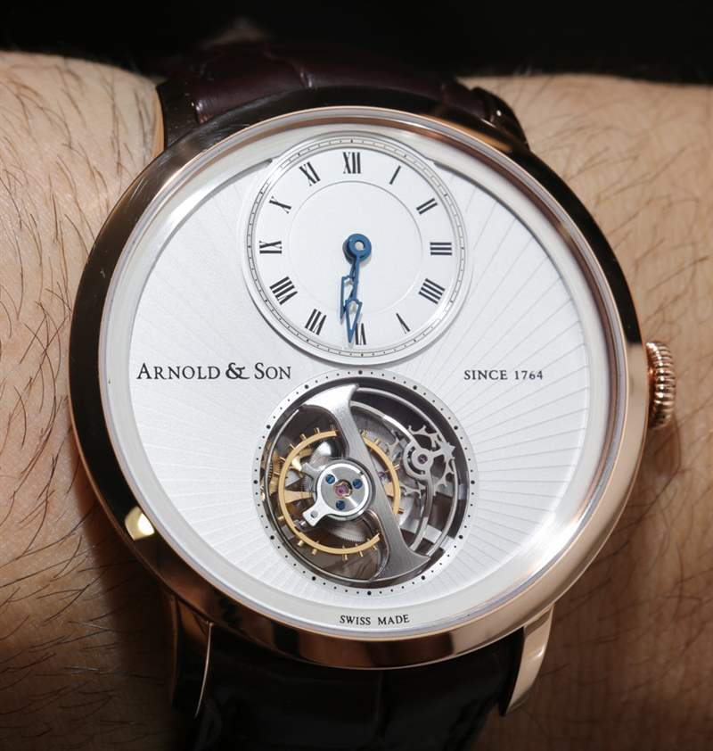 Arnold & Son UTTE“超薄陀飛輪”手表評論-復刻表