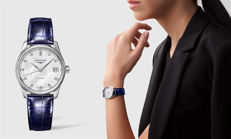 身為品味女子,妳適合隨「時」優(yōu)雅:浪琴表Master巨擘系列女表與男表-復(fù)刻表