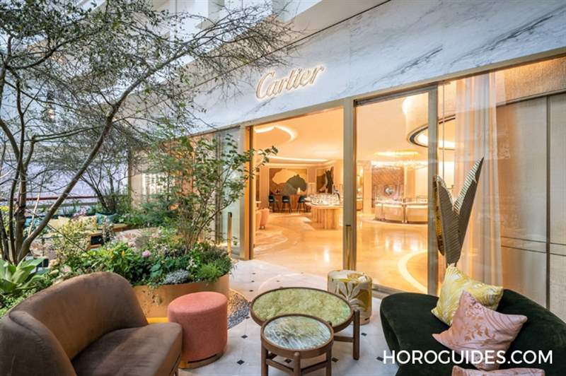 隱身在至高地標(biāo)里的世外桃源,Cartier臺北101旗艦店-復(fù)刻表