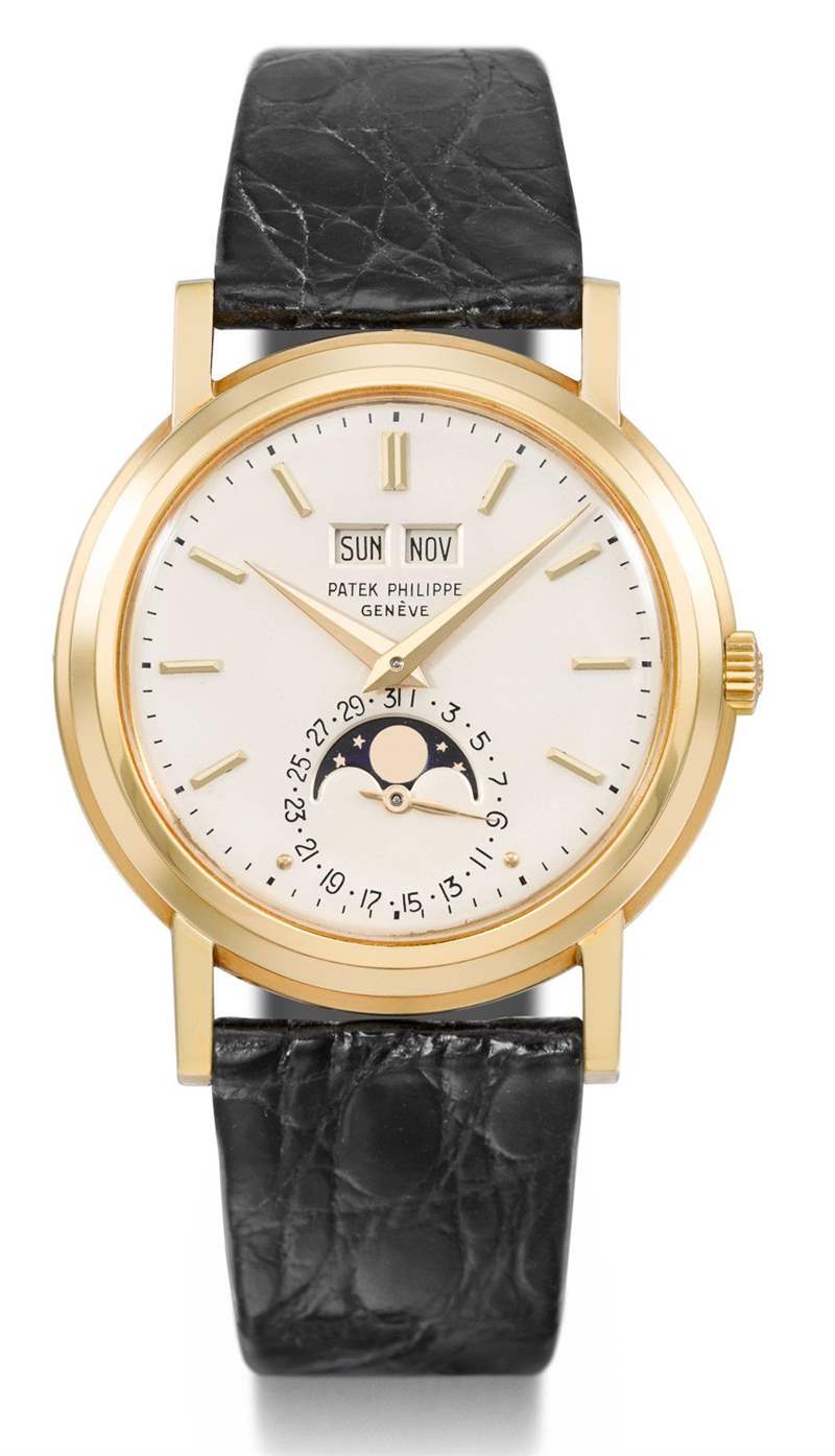 百達翡麗175拍賣專訪佳士得鐘表部負責人-復刻表